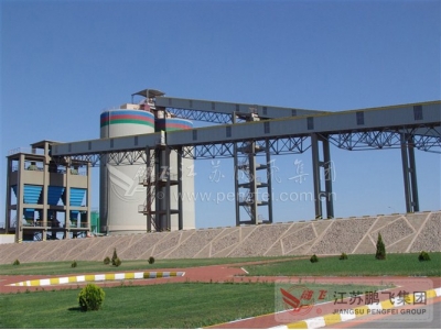 1000td rotary kiln cement production line project