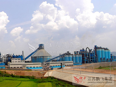 1500td rotary kiln cement production line project