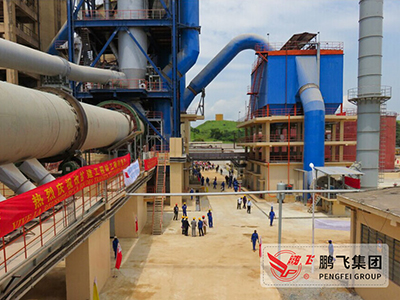 Congo daily production of 1500 tons of cement production line